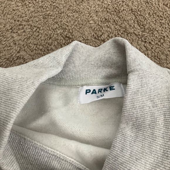 Parke Monochrome Varsity Mockneck - Picture 3 of 5